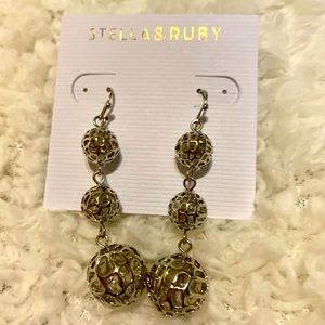 Stella Ruby earrings